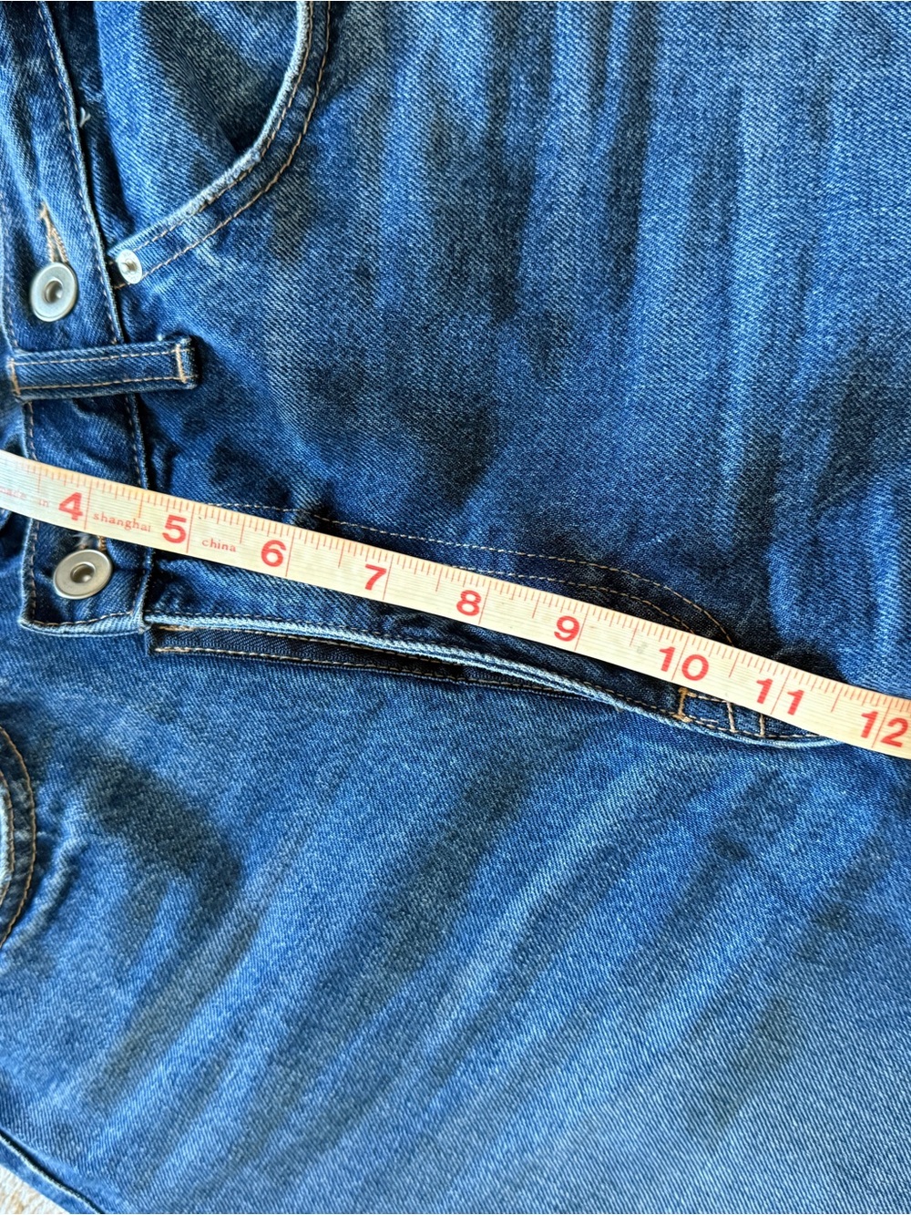 Zara High-Rise Wide Leg Jeans - Asymmetrical Waist Jeans - Picture 2 of 6